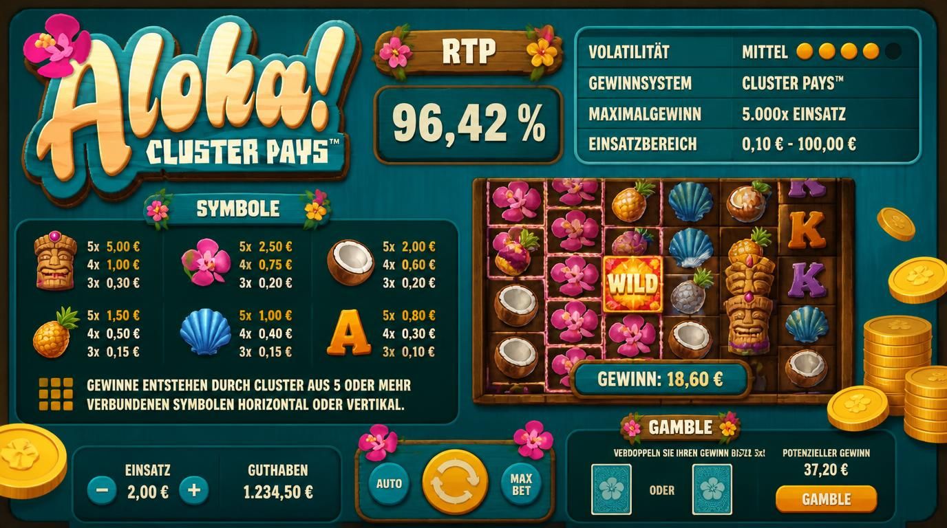 RTP, Volatilität und Gewinnsystem dargestellt, Zahlen im Blick
